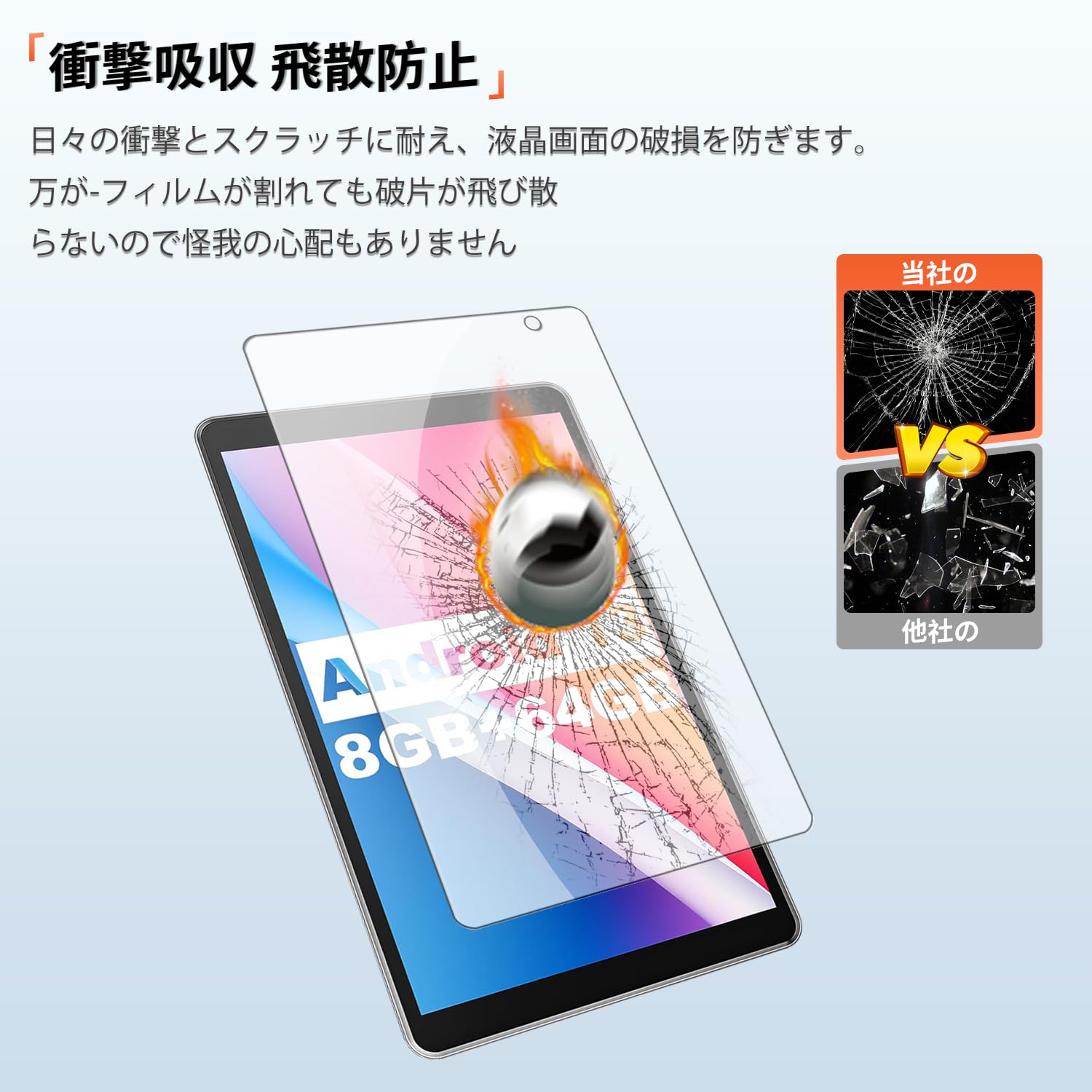 Amazon.co.jp: 【2枚セット】For MARVUE Pad M8 Pro 8インチ